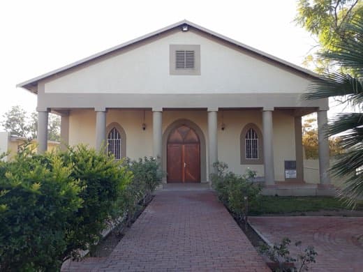 Die Gereformeerde Kerk Okahandja, Namibië.